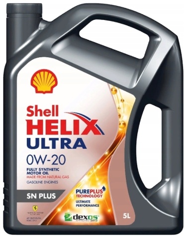 Синтетическое SHELL Ultra SP Plus 0W-20 5 л