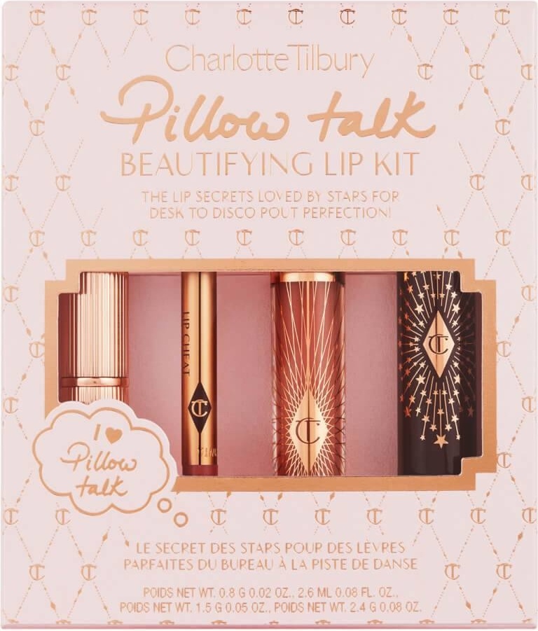 Купить Charlotte Tilbury Pillow Talk Beautyfying Lip Kit набор ...