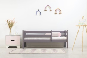 Детская кровать Aia home Соня, 70x160 см, серый
