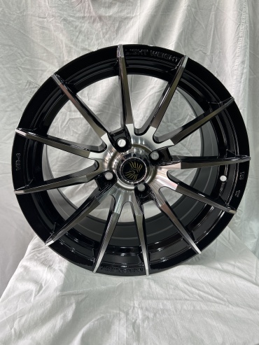 SSM 123 7x15/4x100 D67.1 ET35 4 диска черный, серебристый
