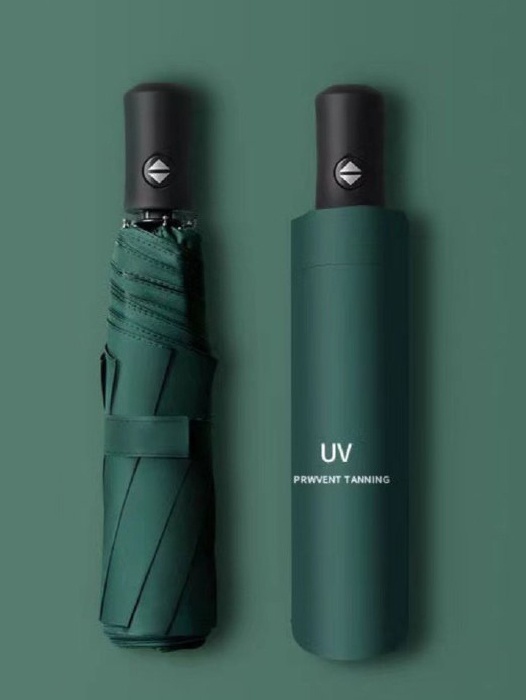 Складной зонт UMBRELLA автомат зеленый