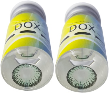 Контактные линзы DOX CL 21 Green -4 кривизна 8.6 на год 2 шт