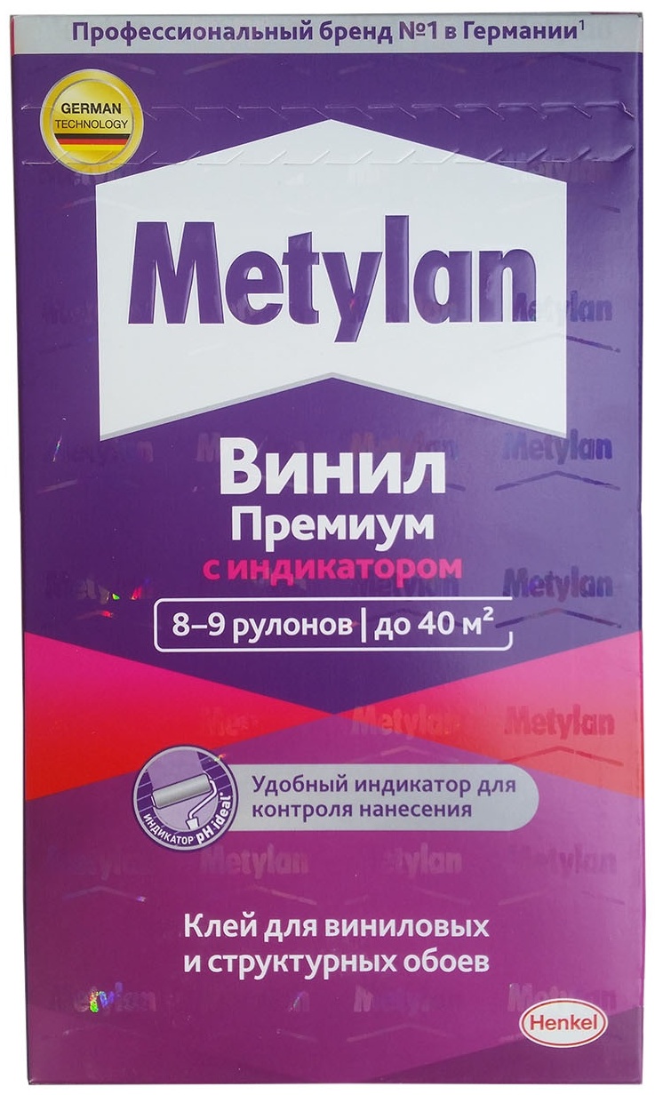 Клей обойный Metylan Винил Премиум с индикатором, 300 г