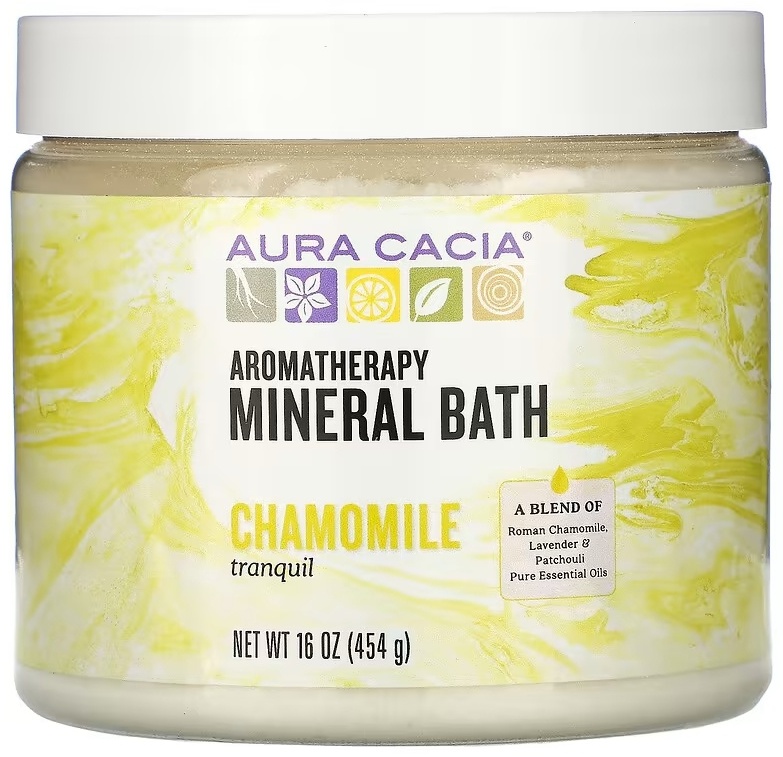 AURA CACIA Chamomile поваренная соль 454 г