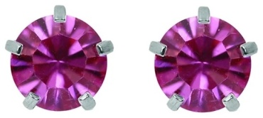 Серьги STUDEX хирургическая сталь, кристаллы Swarovski