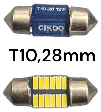 Cikoo Art0028 светодиодная C5W, 1 шт