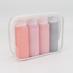 Флакон дорожный наливным путем силикон 100 мл 4 шт