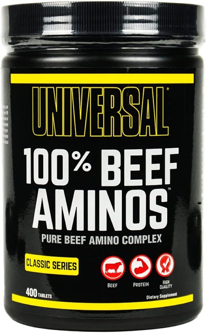 Купить Аминокислота Universal Nutrition 100% Beef Aminos 400 таблеток в ...