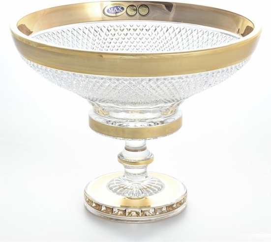 MAX Crystal фруктовница 60552/9001/30.5 круглая 1 шт