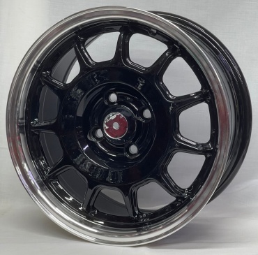 SSM 1229 7x15/4x100 D73.1 ET35 4 диска черный, серебристый