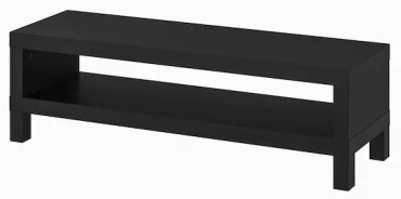 IKEA Лакк 00498938 черно-коричневый