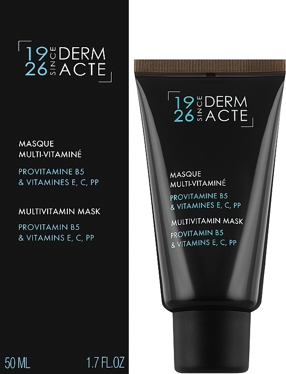 Маска для лица Academie крем Masque Multi-Vitamine Provitamine B5 & Vitamines E, C, PP 50 мл