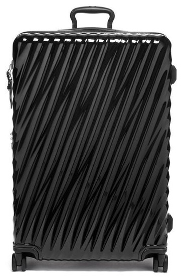 Чемодан TUMI 0228774D2/Чемодан большой расширяемый на 4 колесиках/Black поликарбонат 99 л черный