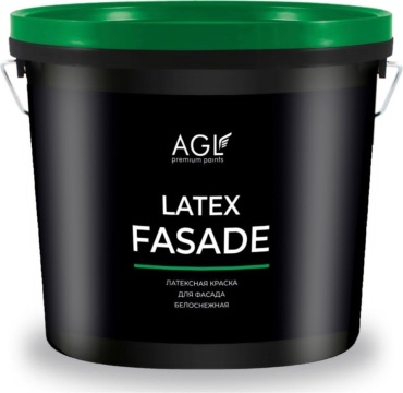 AGL латексная Latex Fasade 20 кг, белый цвет