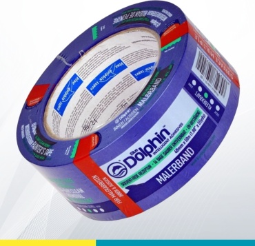 Blue Dolphin малярная лента 48 мм х 50 м, 1 шт