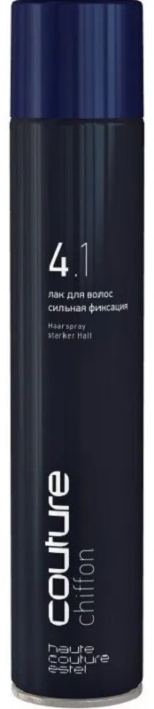 ESTEL PROFESSIONAL Chiffon Haute Couture 4.1 лак сильная фиксация 500 мл