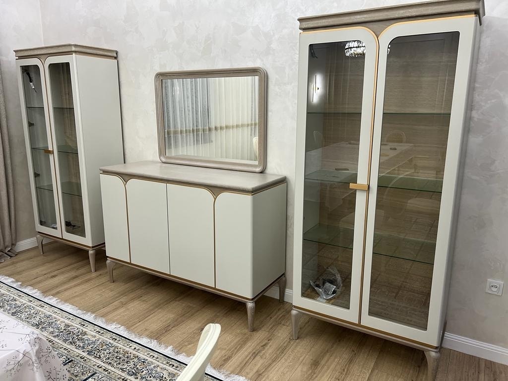 Купить Комплект для гостиной Молодечномебель ММ-345 слоновая кость ...