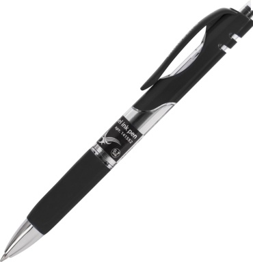 Ручка гелевая Brauberg 141552 1 шт, 0.7 мм, цвет чернил черный