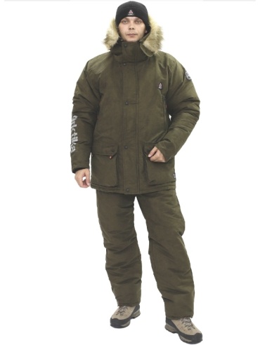 Костюм Azimut Outdoor АРКТИКА Замш Премиум 48 Хаки 48