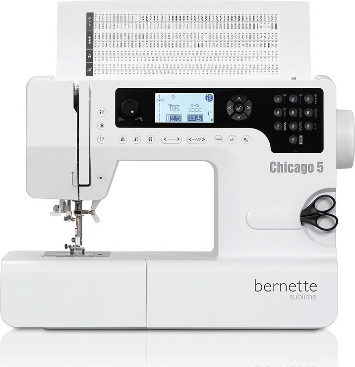 Швейная машина Bernina Bernette Chicago 5 белый