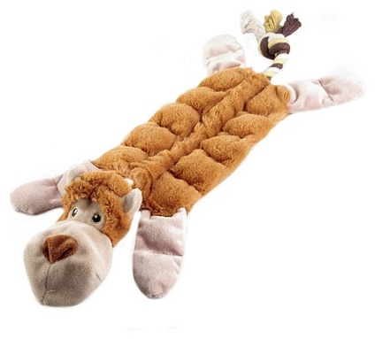Купить Игрушка GiGwi Dog Toys Обезьяна 75088 коричневый в кредит в ...