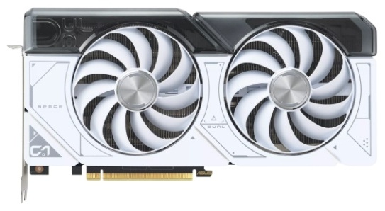 Видеокарта ASUS DUAL-RTX4070-O12G-WHITE 12 Гб