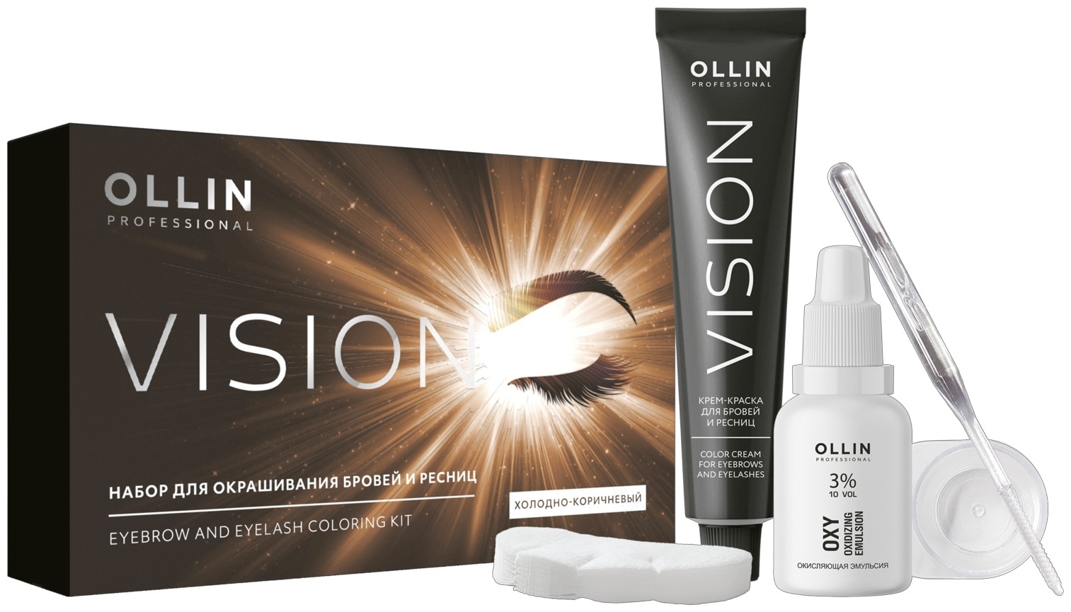 Ollin Professional Vision краска холодно-коричневый 20 мл