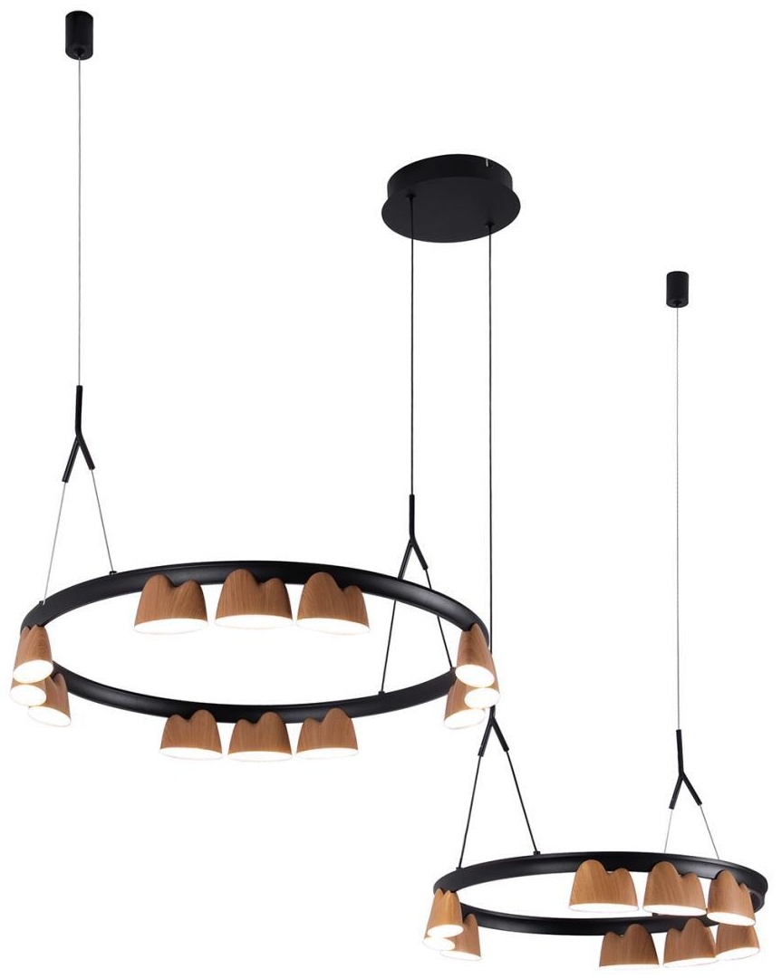 Люстра подвесная SVET KZ LED, кол-во ламп: 21 шт