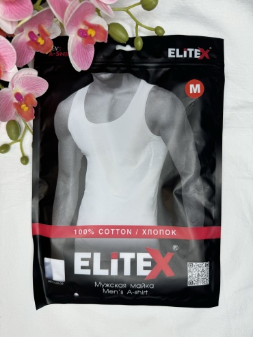 Майка Elitex белый