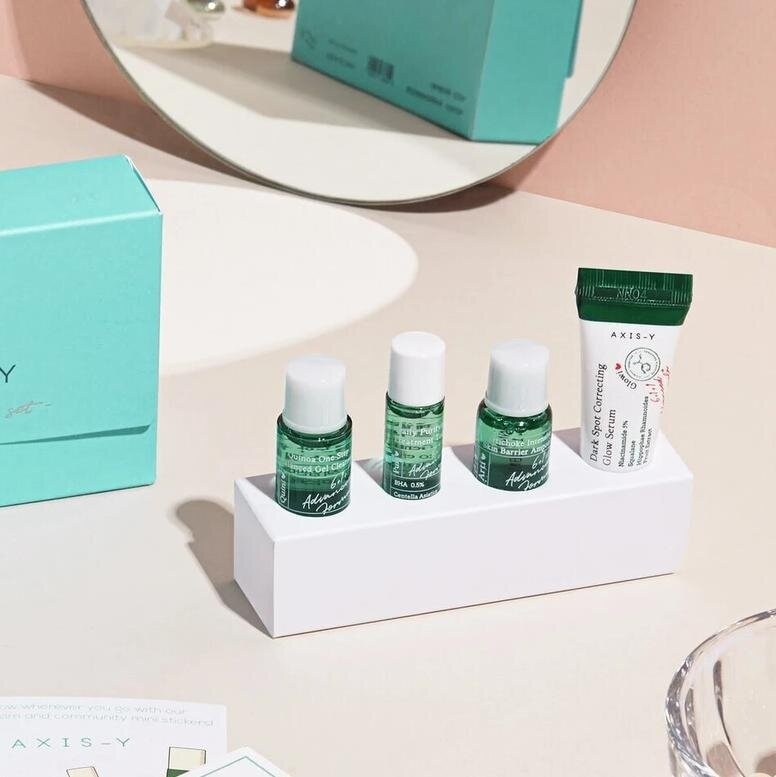 AXIS-Y The Mini Glow Set набор по уходу за лицом унисекс