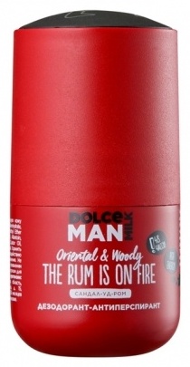 DOLCE MILK Man the Rum is on Fire антиперспирант для мужчин 50 мл