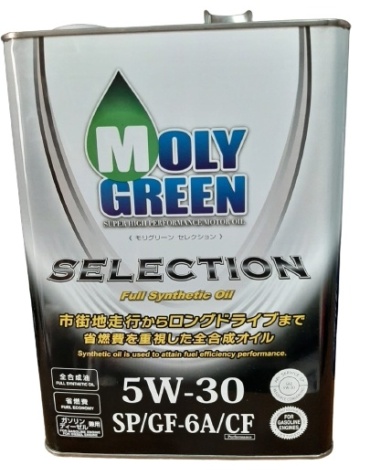 Синтетическое MOLY GREEN Selection 5W-30 4 л
