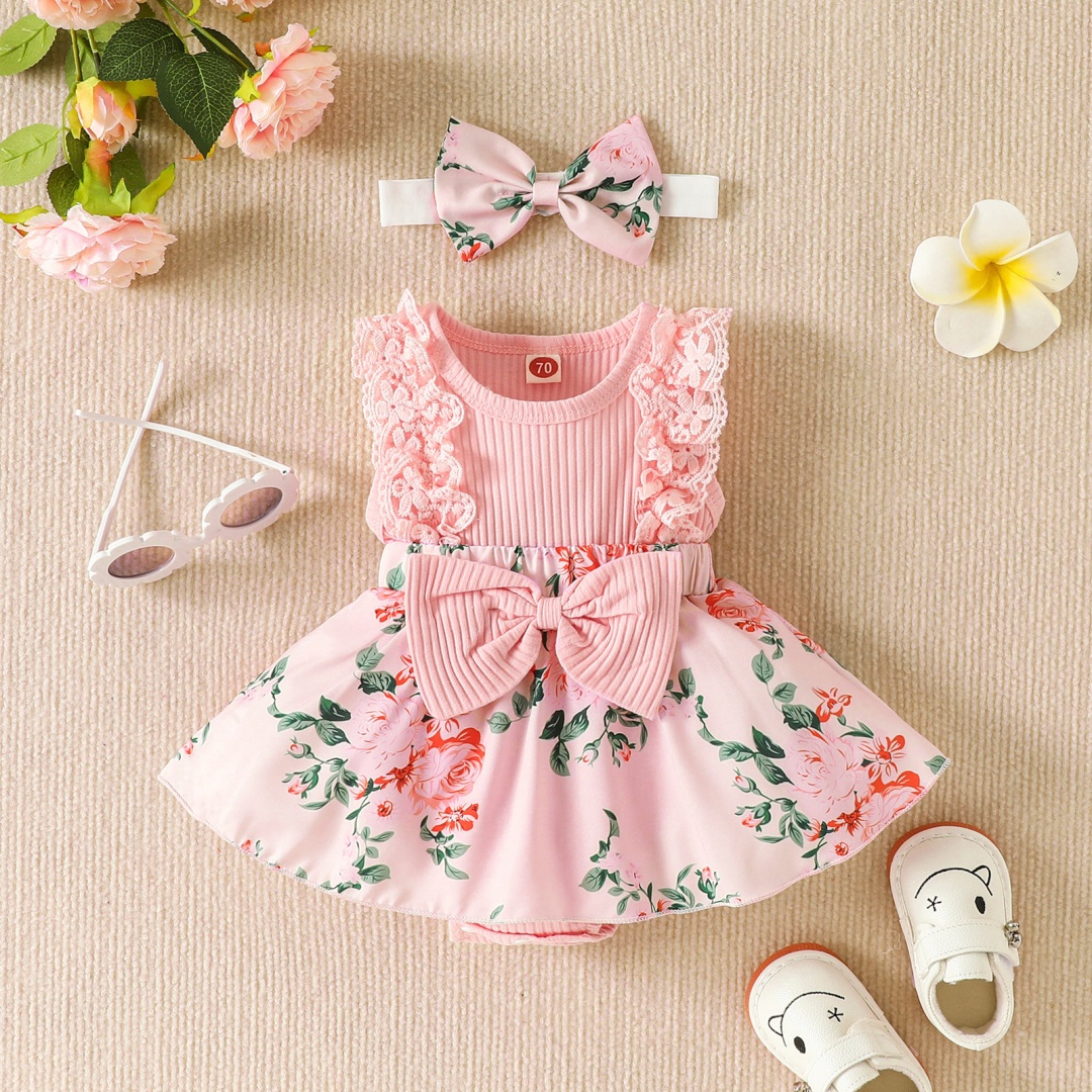 Боди Baby Show розовый