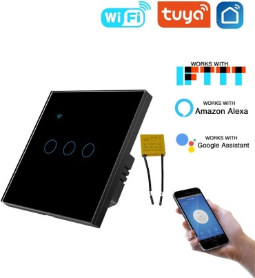 Кнопка сенсорного управления EU-Smart ZS-BB003Y-T, черный