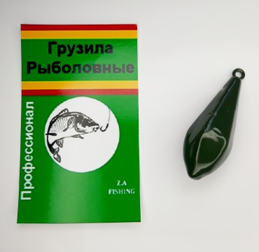 Капля Z.A. Fishing Горизонт Тёмно зеленый. 5 штук 70 г
