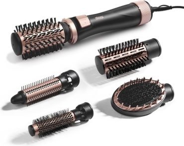 DSP DS5006 фен-щетка черный, бежевый