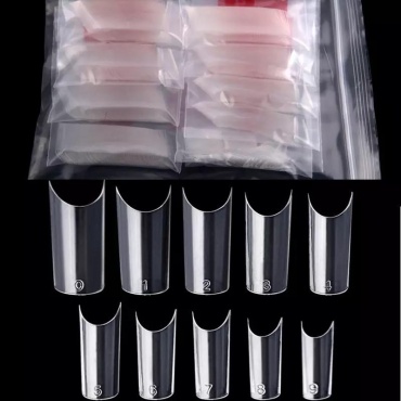 Remi Nail Systems типсы универсальные S изгибом 500 шт