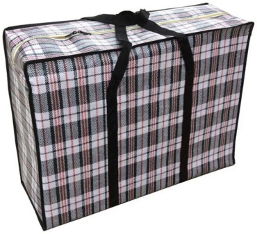 Хозяйственная сумка 120 л 50x80x30 см, полипропилен, нетканый материал