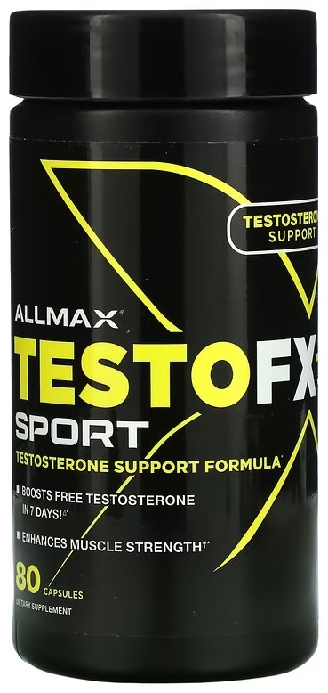 Купить Тестостероновый бустер ALLMAX TestoFX Sport 80 капсул в Алматы ...