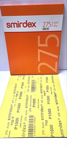 Smirdex шлифовальный лист P1000 (280х230 мм), 1 шт