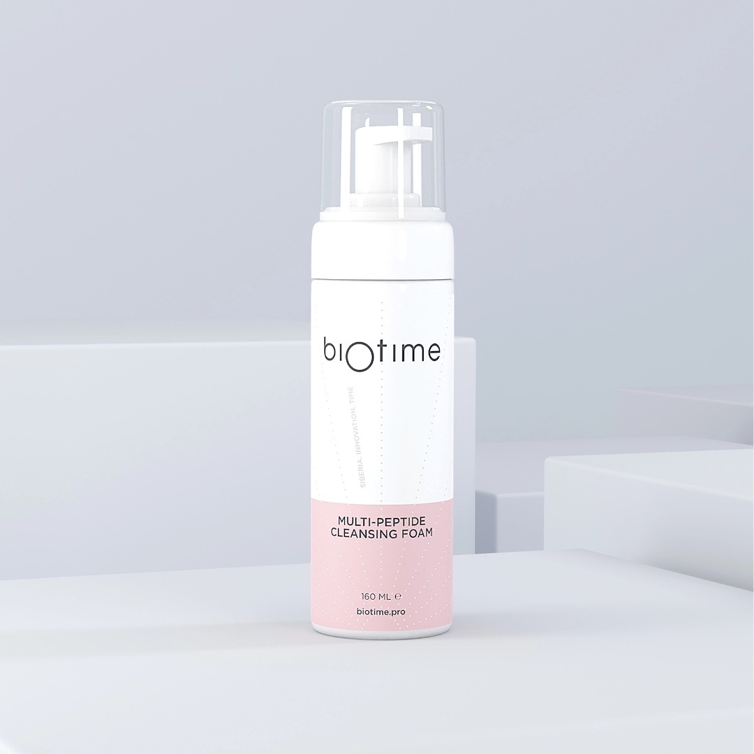 Biotime Multi-Peptide Cleansing Foam пенка 160 мл