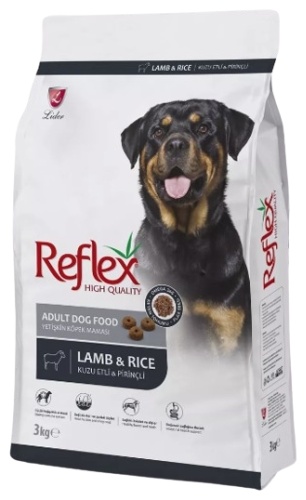 Reflex Adult Lamb&Rice Ягненок с рисом для взрослых всех пород 3 кг