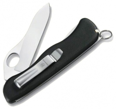 Нож Victorinox Sentinel One Hand черный