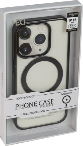 Чехол HDD PRODUCE для Apple iPhone 15 Pro черный