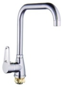 Смеситель для кухни ZEGOR SOP4 A045, силумин, цвет хром