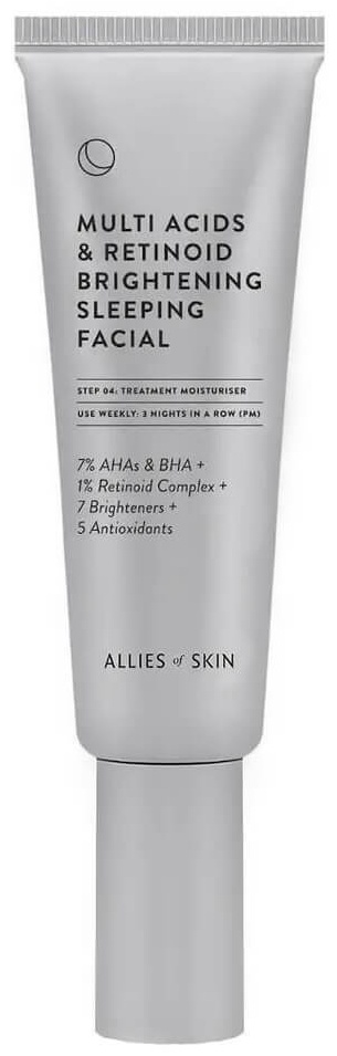 Allies of skin пилинг Multi Acids & Retinoid Brightening Sleeping Facial 50 мл