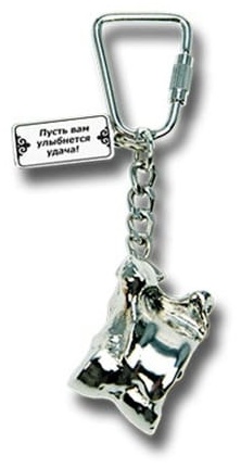 Брелок EMPIRE OF THE GREAT STEPPE металл 1 шт