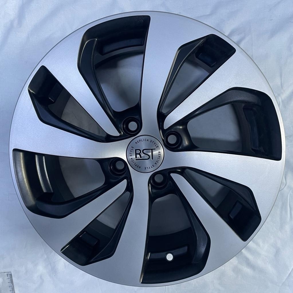 RST R086 6x16/4x100 D60.1 ET50 4 диска черный, серебристый