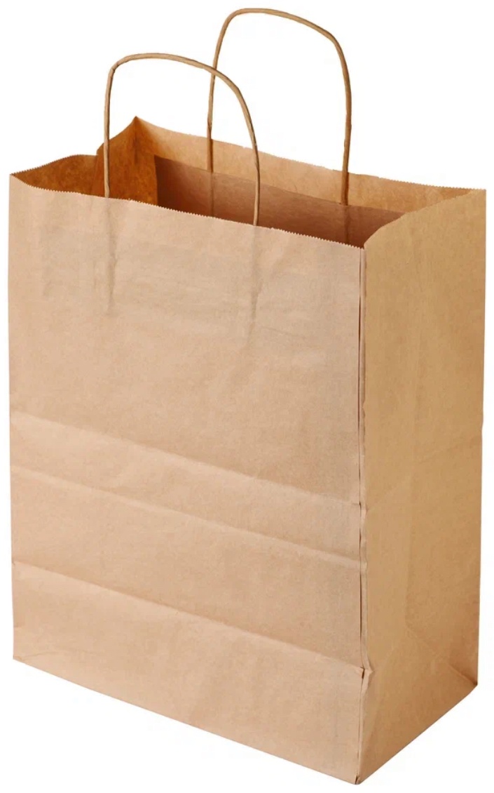 Пакет OSQ OSQ CarrBag крафт-бумага 28 см 20 шт