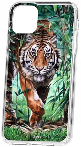 Чехол КRUЧЕ для Apple iPhone 11 Pro Max прозрачный, рисунок